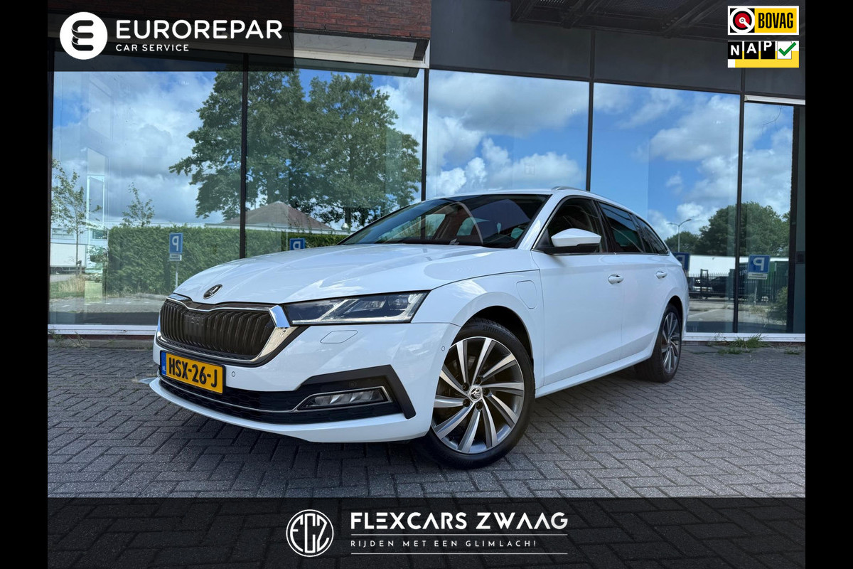 Škoda Octavia Combi 1.4 TSI iV PHEV Business Edition - Automaat - Navi - Winterpakket - Camera Škoda Octavia Combi 1.4 TSI iV PHEV Business Edition - Automaat - Navi - Winterpakket - Camera