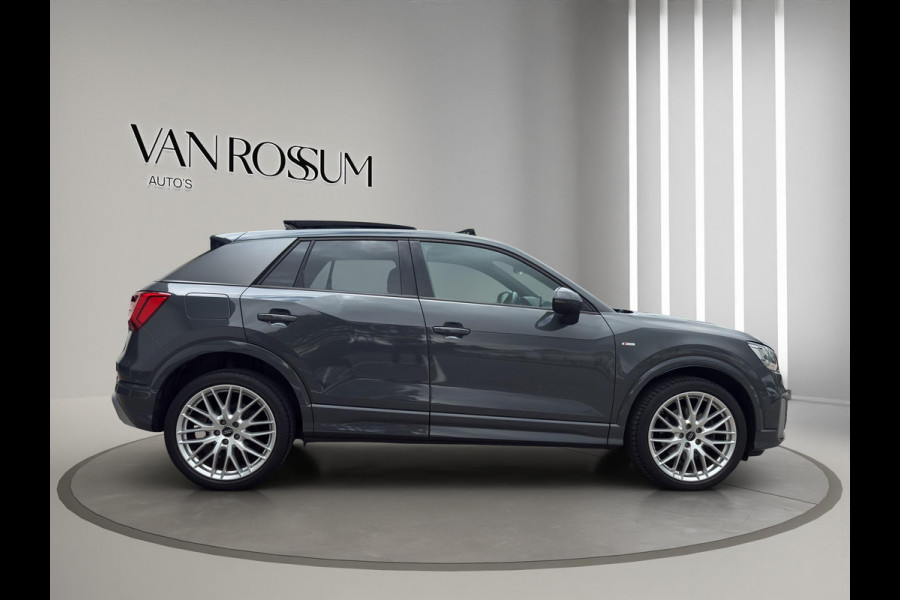 Audi Q2 1.4 TFSI CoD Launch Edition S-line Automaat Leder Panorama dak Stoelverwarming Led PDC