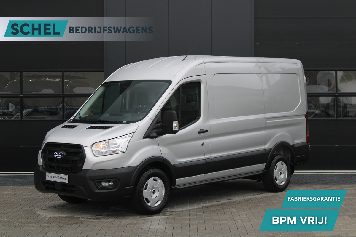 Ford Transit 350 2.0 TDCI L2H2 Trend 165pk - Facelift - Adaptive Cruise - Navigatie - Blind Spot - 360 Camera - Stoel - Stuurverwarming - Rij
