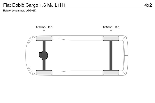 Fiat Dobló Cargo 1.6 MJ L1H1