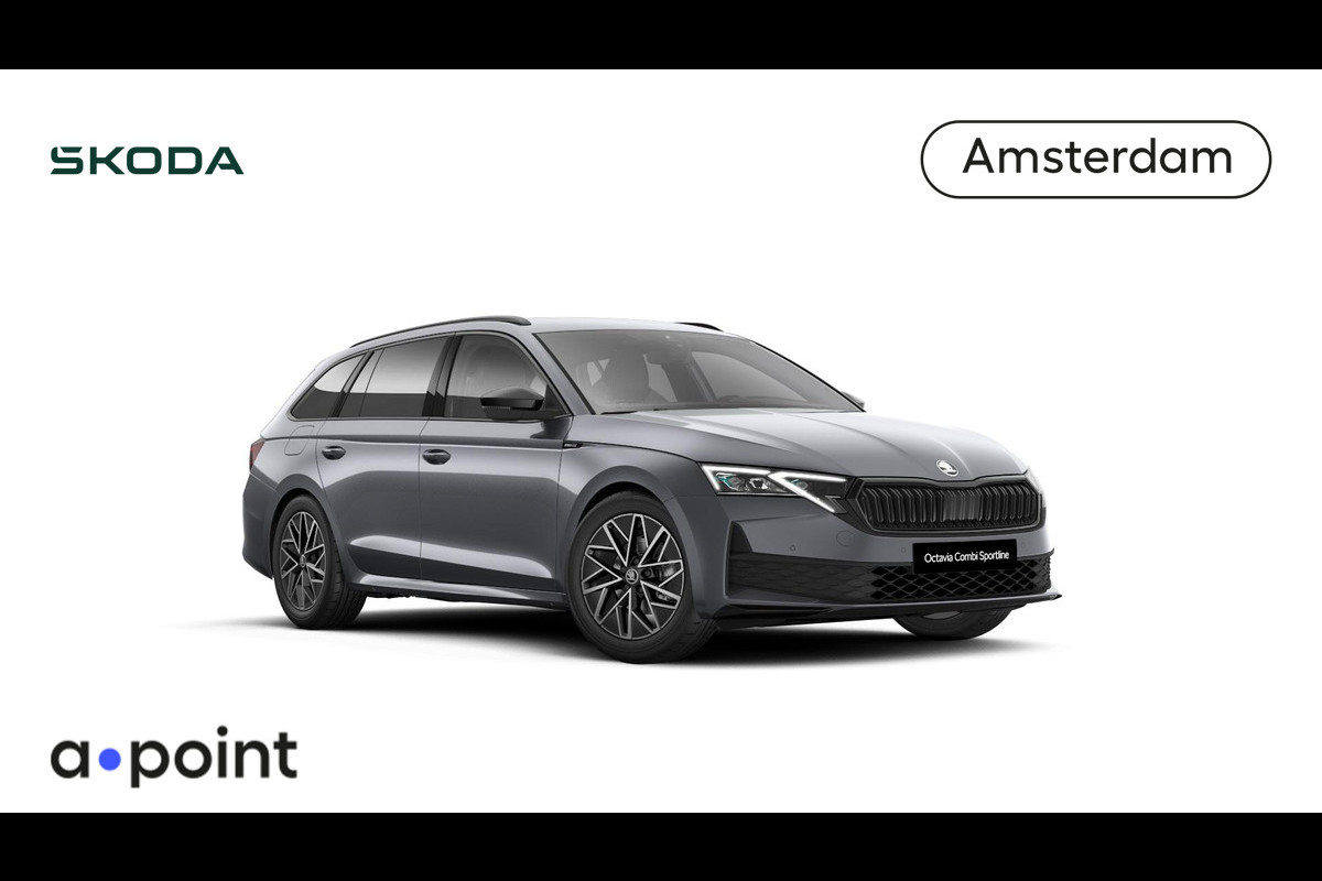 Škoda Octavia Combi Sportline Tour m-HEV 1.5 TSI 150 pk 7 versn. DSG | Travel assist | Navigatie pakket | Trekhaak wegklapbaar
