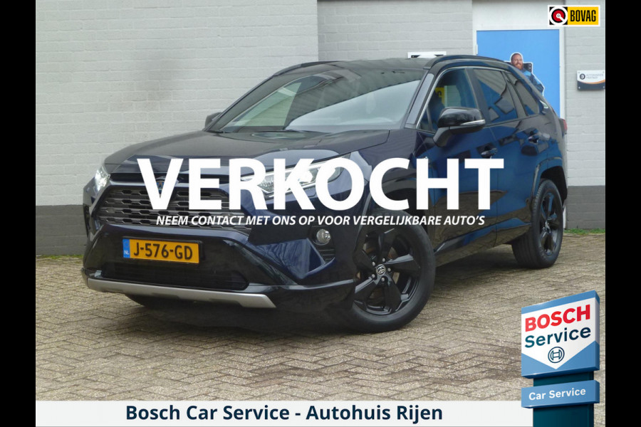Toyota RAV4 2.5 Hybrid AWD Bi-Tone|Leder|Stoel/Stuurverwarming|Camera|Keyless-Entry|Trekhaak|1650KG Trekgewicht!
