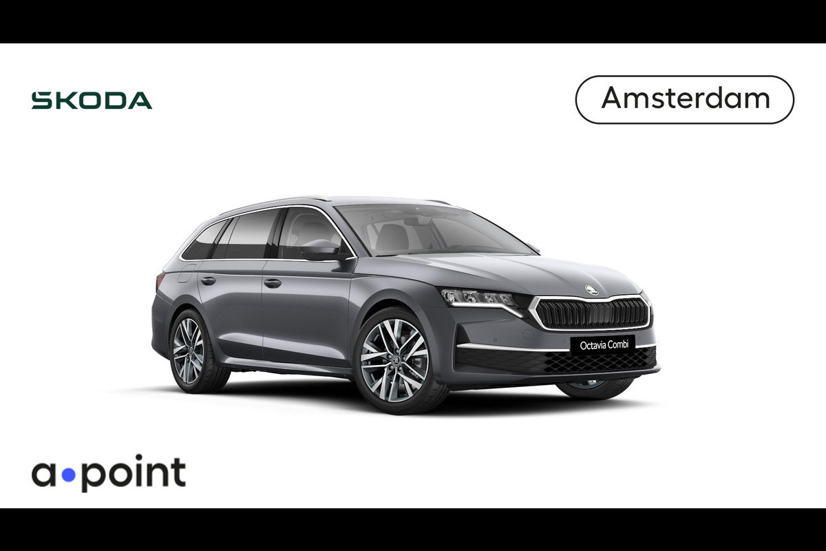 Škoda Octavia Combi Business Edition Plus m-HEV 1.5 TSI 150 pk 7 versn. DSG | Trekhaak wegklapbaar | 18 inch lichtmetalen velgen | Chrome pakket