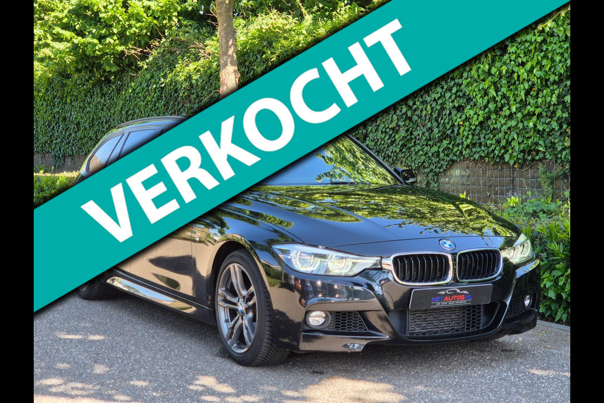 BMW 3 Serie Touring 318i M Sport Pano Apple CarPlat Elk. Trekhaak 19inch NAP Rijklaar Garantie Zwart BMW 3 Serie Touring 318i M Sport Pano Apple CarPlat Elk. Trekhaak 19inch NAP Rijklaar Garantie Zwart