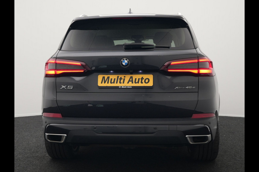 BMW X5 xDrive45e High Executive Plug In Hybrid 394pk PHEV | Trekhaak af Fabriek | Head Up | Lederen Sportstoelen Memory | 20"L.M | Apple Carplay | Sfeerverlichting | Camera | BLIS |