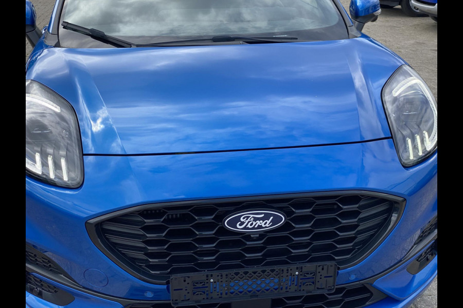 Ford Puma 1.0 EcoBoost Hybrid ST-Line X 155pk Automaat | Panoramadak | Afneembare trekhaak | Winter Pack | Adaptive cruise control | 360 graden camera | Bang&Olufsen | Elektrsiche achterklep | Matrix LED | TREKHAKEN