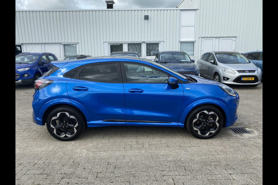 Ford Puma 1.0 EcoBoost Hybrid ST-Line X 155pk Automaat | Panoramadak | Afneembare trekhaak | Winter Pack | Adaptive cruise control | 360 graden camera | Bang&Olufsen | Elektrsiche achterklep | Matrix LED | TREKHAKEN