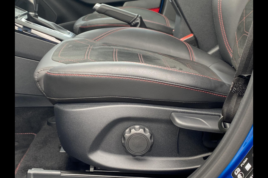 Ford Puma 1.0 EcoBoost Hybrid ST-Line X 155pk Automaat | Panoramadak | Afneembare trekhaak | Winter Pack | Adaptive cruise control | 360 graden camera | Bang&Olufsen | Elektrsiche achterklep | Matrix LED | TREKHAKEN
