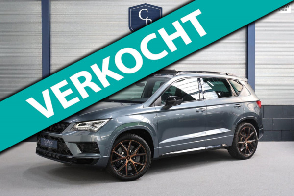 CUPRA Ateca 2.0 TSI 4DRIVE 300+PK LED/VIRTUAL/SFEER/BEATS/PANO/LEER+ALCANTARA+S.VERWARMING/19" LMV/CAM/ACC/ECC/12 MDN GARANTIE!