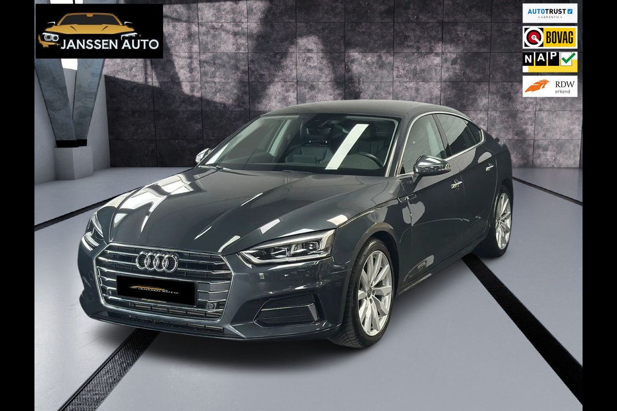 Audi A5 Sportback 2.0 TFSI Pro Line | 190PK | Leder | Navigatie | Cruise | 1e Eigenaar | Dealeronderhouden