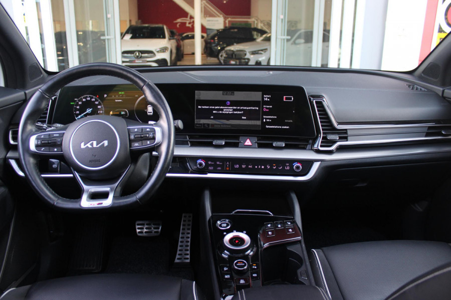 Kia Sportage 1.6 T-GDi Plug-in Hybrid AWD GT-Line | PANORAMISCH SCHUIF / KANTELDAK | 360° CAMERA | 19"GT-LINE VELGEN | ZWARTE HEMELBEKLEDING | MATRIX LED KOPLAMPEN | INTELLIGENT KOPLAMPSYSTEEM (FLS)| TRIPLE ZONE CLIMATE CONTROL | LEDERENBEKLEDING | STOEL VERWARMING/ VENTILATIE | STUUR VERWARMING | ACHTERBANK VERWARMING |  DODEHOEKASSITENTIE (BCA)|