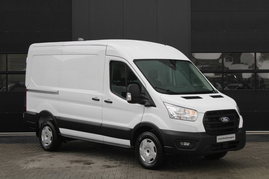 Ford Transit 350 2.0 TDCI L2H2 Trend 130pk - Facelift - 2x Schuifdeur - Adaptive Cruise - Navigatie - Blind Spot - 360 Camera - Stoel - Stuur