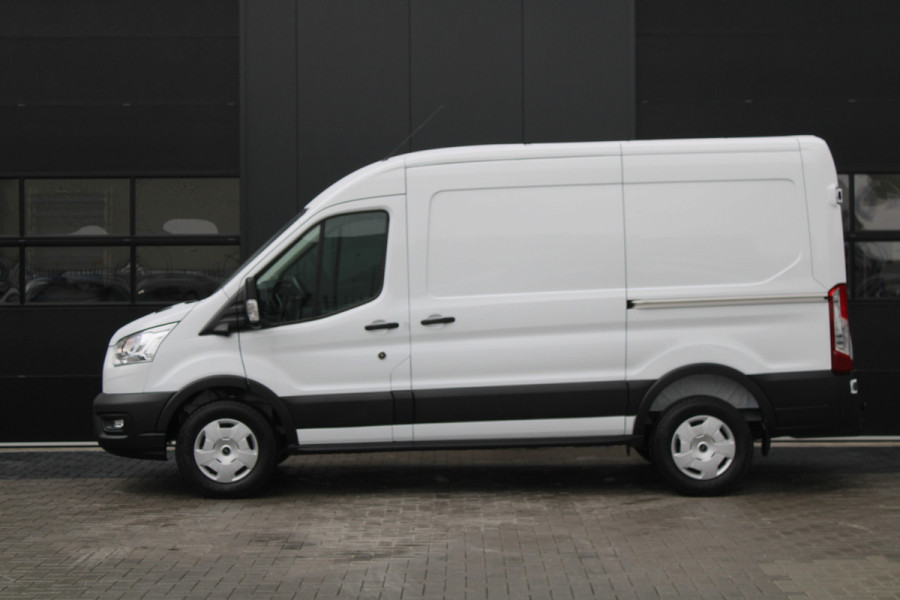 Ford Transit 350 2.0 TDCI L2H2 Trend 130pk - Facelift - 2x Schuifdeur - Adaptive Cruise - Navigatie - Blind Spot - 360 Camera - Stoel - Stuur