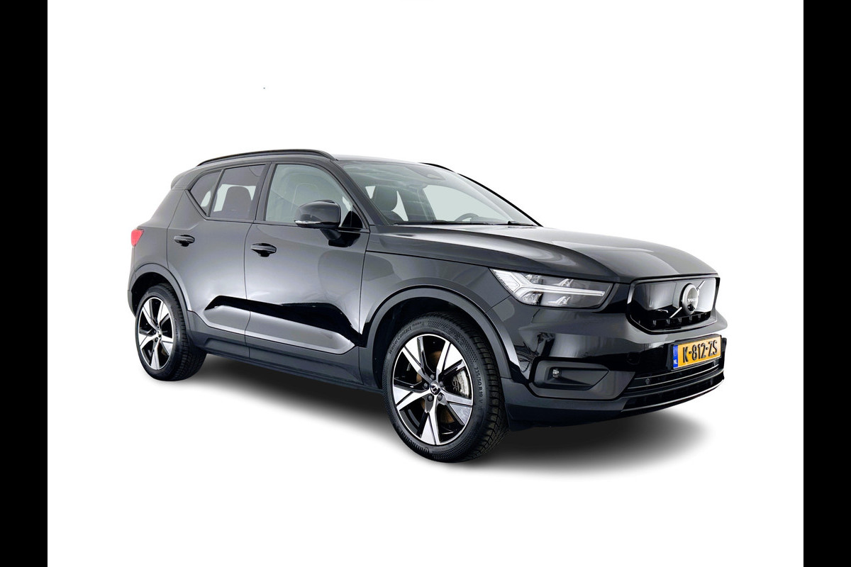 Volvo XC40 Recharge P8 AWD R-Design [ 3-Fase ] (INCL-BTW) *HEATPUMP | LEATHER-ALCANTARA | DIGI-COCKPIT | FULL-LED | PREMIUM-AUDIO | TOP-VIEW | CARPLAY | NAVI-FULLMAP | ECC | PDC | HEATED-SPORTSEATS | BLIS | PRIVACY-GLASS | 19''ALU *