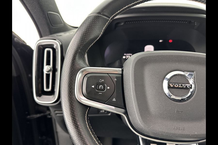 Volvo XC40 Recharge P8 AWD R-Design [ 3-Fase ] (INCL-BTW) *HEATPUMP | LEATHER-ALCANTARA | DIGI-COCKPIT | FULL-LED | PREMIUM-AUDIO | TOP-VIEW | CARPLAY | NAVI-FULLMAP | ECC | PDC | HEATED-SPORTSEATS | BLIS | PRIVACY-GLASS | 19''ALU *