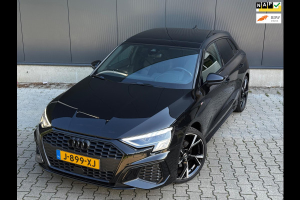 Audi A3 Sportback 35TFSI 150PK S-LINE PANORAMADAK STOELVERWARMING NAP NEDERLANDSE AUTO RS ZETELS NIEUWE MODEL