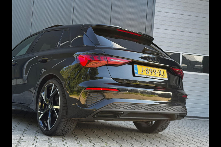 Audi A3 Sportback 35TFSI 150PK S-LINE PANORAMADAK STOELVERWARMING NAP NEDERLANDSE AUTO RS ZETELS NIEUWE MODEL