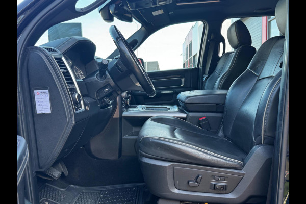 Dodge Ram 1500 5.7 V8 CREW CAB GAS LIMITED DONKERE HEMEL SCHUIFDAK LUCHTVERING RAMBOX TREKHAAK 3500KG STOELVERWARMING