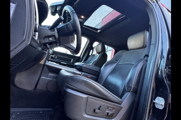 Dodge Ram 1500 5.7 V8 CREW CAB GAS LIMITED DONKERE HEMEL SCHUIFDAK LUCHTVERING RAMBOX TREKHAAK 3500KG STOELVERWARMING