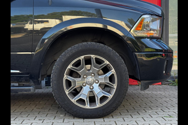 Dodge Ram 1500 5.7 V8 CREW CAB GAS LIMITED DONKERE HEMEL SCHUIFDAK LUCHTVERING RAMBOX TREKHAAK 3500KG STOELVERWARMING