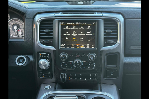 Dodge Ram 1500 5.7 V8 CREW CAB GAS LIMITED DONKERE HEMEL SCHUIFDAK LUCHTVERING RAMBOX TREKHAAK 3500KG STOELVERWARMING