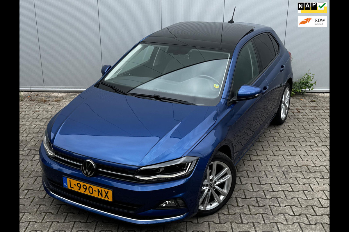 Volkswagen Polo 1.0 TSI HIGHLINE PANORAMA VIRTUAL LED NAP EERSTE EIGENAAR NAP ORIGINEEL NEDERLANDSE AUTO R-LINE Volkswagen Polo 1.0 TSI HIGHLINE PANORAMA VIRTUAL LED NAP EERSTE EIGENAAR NAP ORIGINEEL NEDERLANDSE AUTO R-LINE