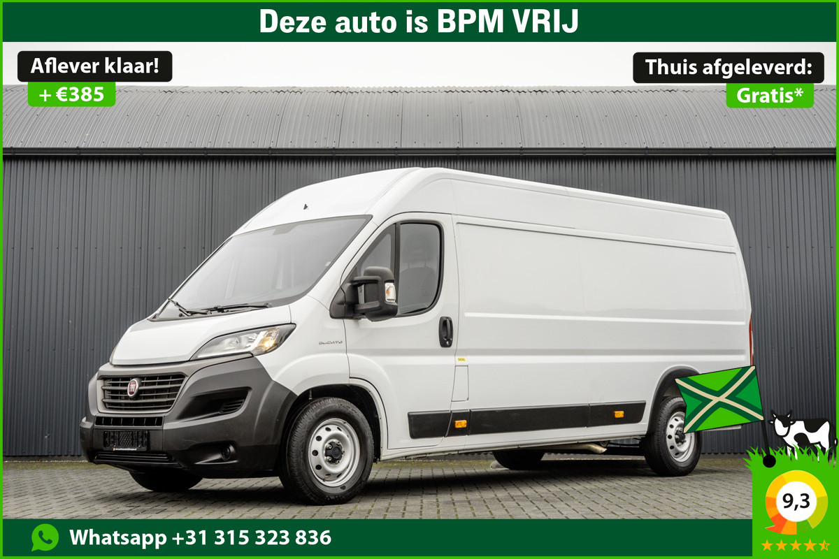Fiat Ducato 2.3 MultiJet L4H2 | Euro 6 | 141 PK | Cruise | Camera | Airco | Navigatie Fiat Ducato 2.3 MultiJet L4H2 | Euro 6 | 141 PK | Cruise | Camera | Airco | Navigatie