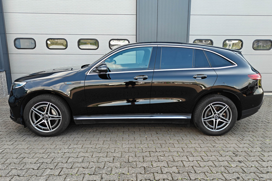 Mercedes-Benz EQC 400 4MATIC 360° Camera Burmester Trekhaak Panorama BTW auto Dealer onderhouden.