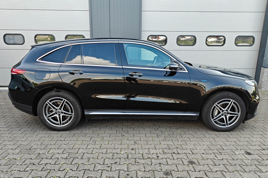 Mercedes-Benz EQC 400 4MATIC 360° Camera Burmester Trekhaak Panorama BTW auto Dealer onderhouden.