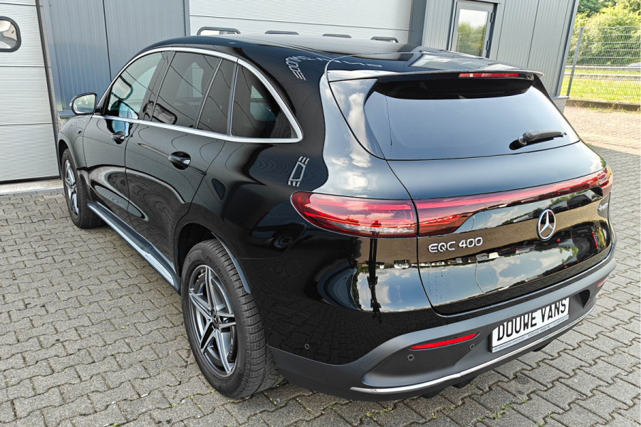 Mercedes-Benz EQC 400 4MATIC 360° Camera Burmester Trekhaak Panorama BTW auto Dealer onderhouden.