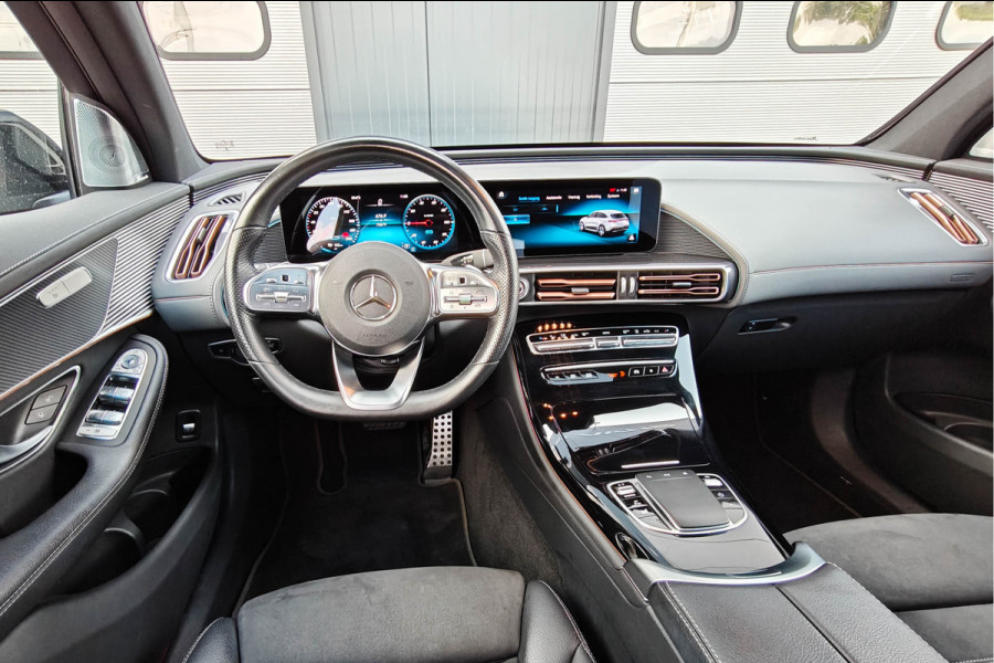 Mercedes-Benz EQC 400 4MATIC 360° Camera Burmester Trekhaak Panorama BTW auto Dealer onderhouden.