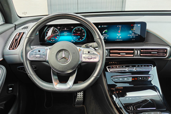 Mercedes-Benz EQC 400 4MATIC 360° Camera Burmester Trekhaak Panorama BTW auto Dealer onderhouden.