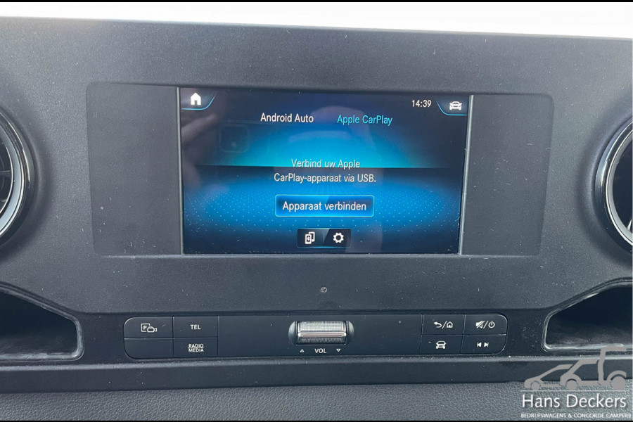 Mercedes-Benz Sprinter L2H2 Aut 316 163PK MBUX Zwa Camera Geveerde Stoel