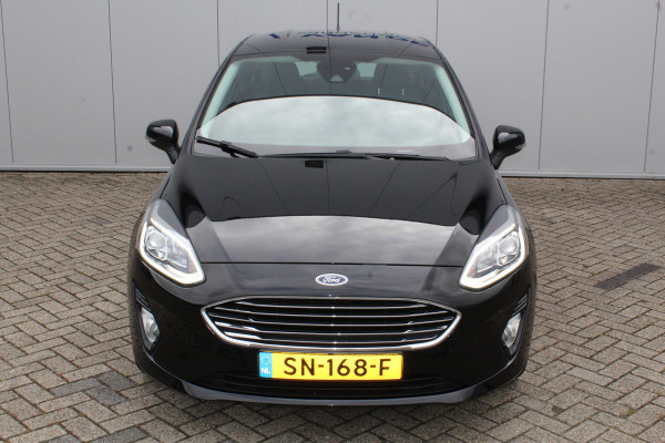 Ford Fiesta 1.0-100pk EcoBoost Titanium. Mooie en zuinige Ford Fiesta in de luxe Titanium uitvoering.