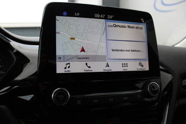 Ford Fiesta 1.0-100pk EcoBoost Titanium. Mooie en zuinige Ford Fiesta in de luxe Titanium uitvoering.