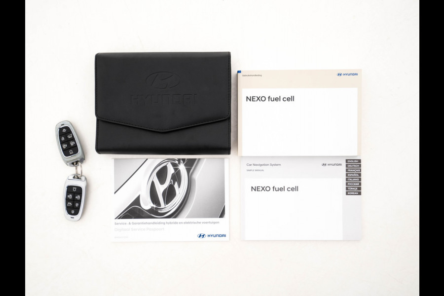 Hyundai NEXO FCEV Plus Pack [ HYDROGENIUM ] (INCL-BTW) Aut. *PANO | LUXURY-LEATHER | NAVI-FULLMAP | ADAPTIVE-CRUISE |  FULL-LED | KEYLESS | DAB |  KRELL-AUDIO | DIGI-WIDESCREEN-COCKPIT | SURROUND-VIEW | SHIFT-PADDLES | COMFORT-SEATS |
