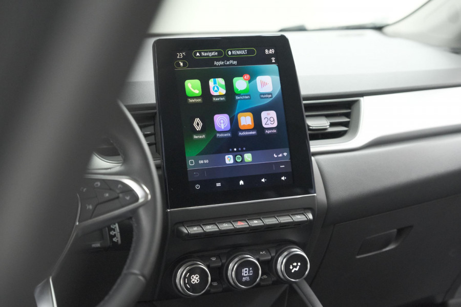 Renault Captur Mild Hybrid 140 EDC Techno | Camera | 9.3 Inch Scherm | Apple Carplay | Parkeersensoren | Allseason Banden | Stoelverwarming