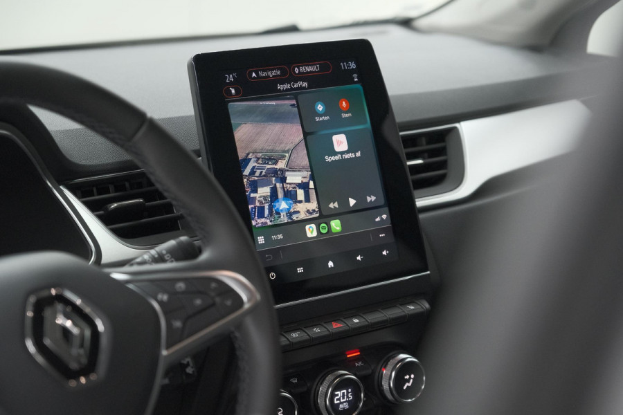 Renault Captur Mild Hybrid 140 EDC Techno | Camera | 9.3 Inch Scherm | Apple Carplay | Parkeersensoren | Allseason Banden | Stoelverwarming