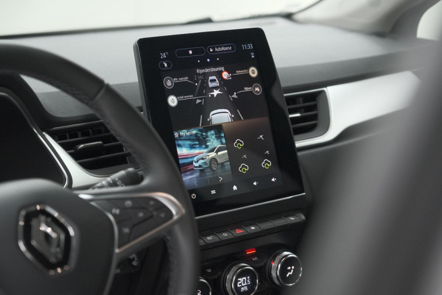Renault Captur Mild Hybrid 140 EDC Techno | Camera | 9.3 Inch Scherm | Apple Carplay | Parkeersensoren | Allseason Banden | Stoelverwarming