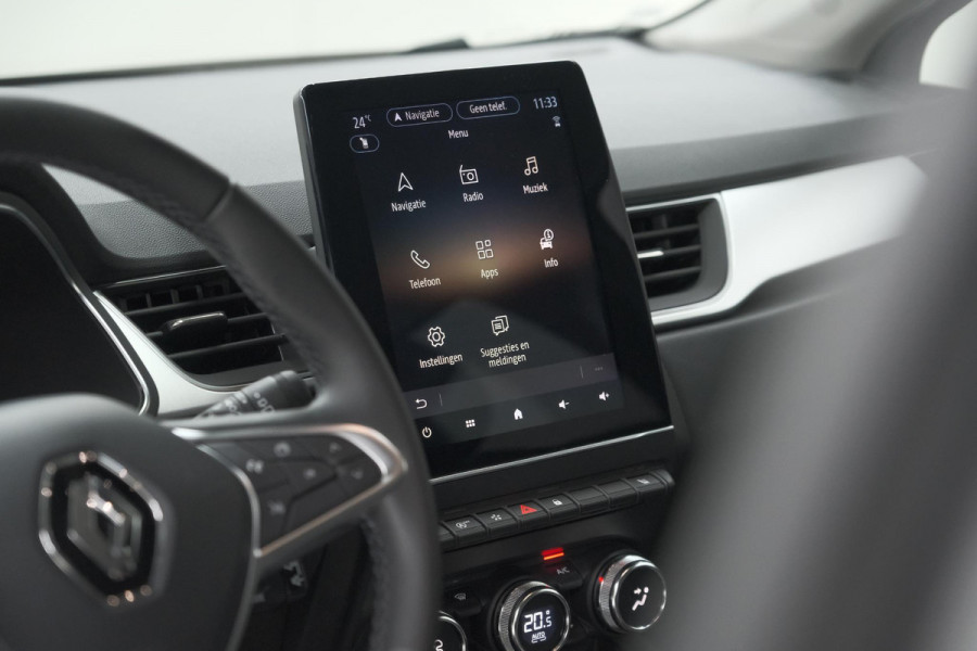 Renault Captur Mild Hybrid 140 EDC Techno | Camera | 9.3 Inch Scherm | Apple Carplay | Parkeersensoren | Allseason Banden | Stoelverwarming