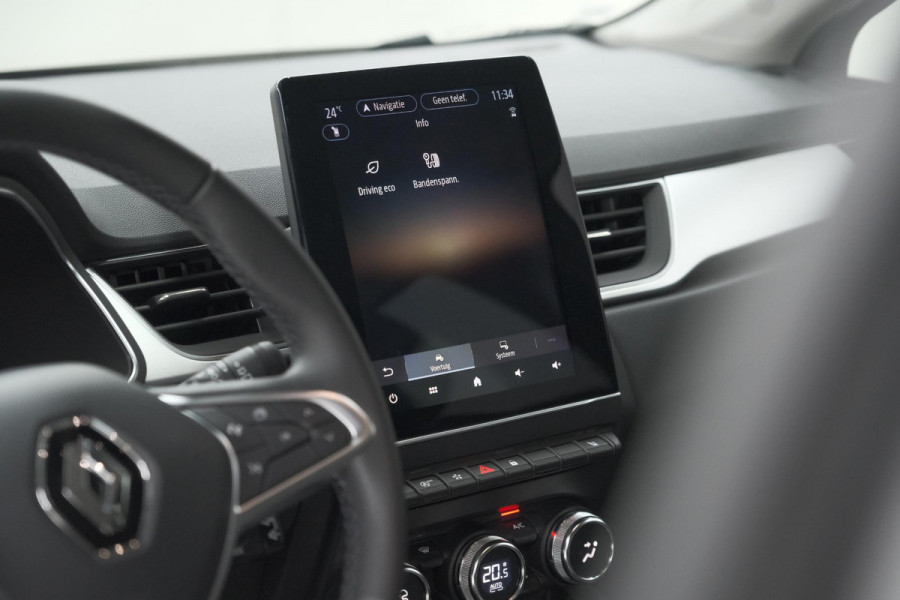 Renault Captur Mild Hybrid 140 EDC Techno | Camera | 9.3 Inch Scherm | Apple Carplay | Parkeersensoren | Allseason Banden | Stoelverwarming