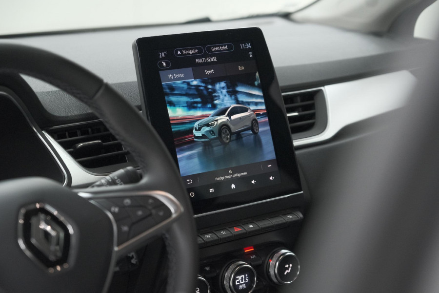 Renault Captur Mild Hybrid 140 EDC Techno | Camera | 9.3 Inch Scherm | Apple Carplay | Parkeersensoren | Allseason Banden | Stoelverwarming
