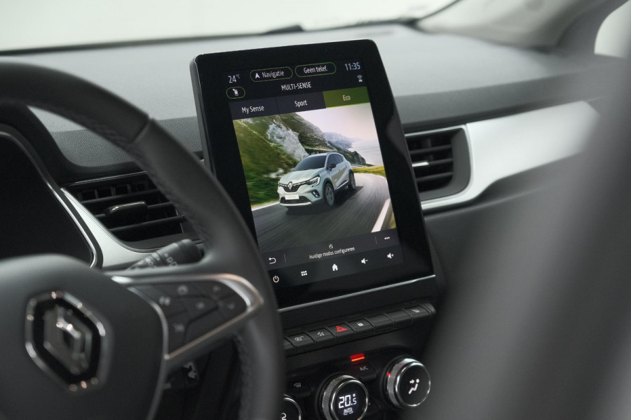 Renault Captur Mild Hybrid 140 EDC Techno | Camera | 9.3 Inch Scherm | Apple Carplay | Parkeersensoren | Allseason Banden | Stoelverwarming