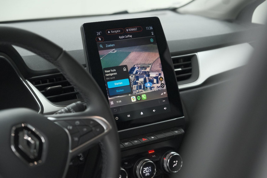 Renault Captur Mild Hybrid 140 EDC Techno | Camera | 9.3 Inch Scherm | Apple Carplay | Parkeersensoren | Allseason Banden | Stoelverwarming