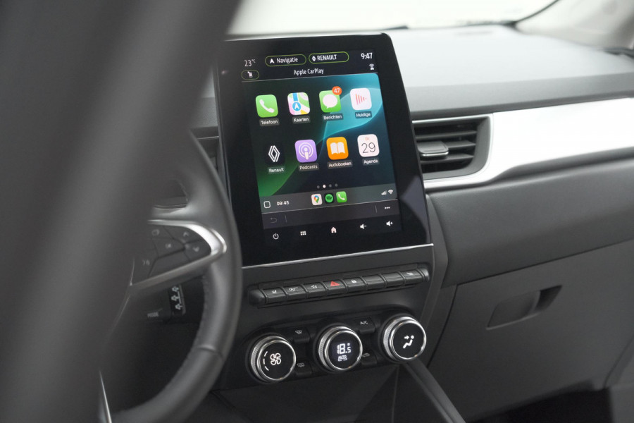 Renault Captur Mild Hybrid 140 EDC Techno | Camera | 9.3 Inch Scherm | Apple Carplay | Parkeersensoren | Allseason Banden | Stoelverwarming