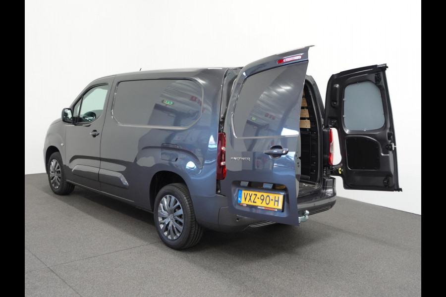 Peugeot Partner 1.5 L2 Trekhaal Cruise control Airco Parkeersensoren 3-zits Apple Carplay / Android Auto Euro6