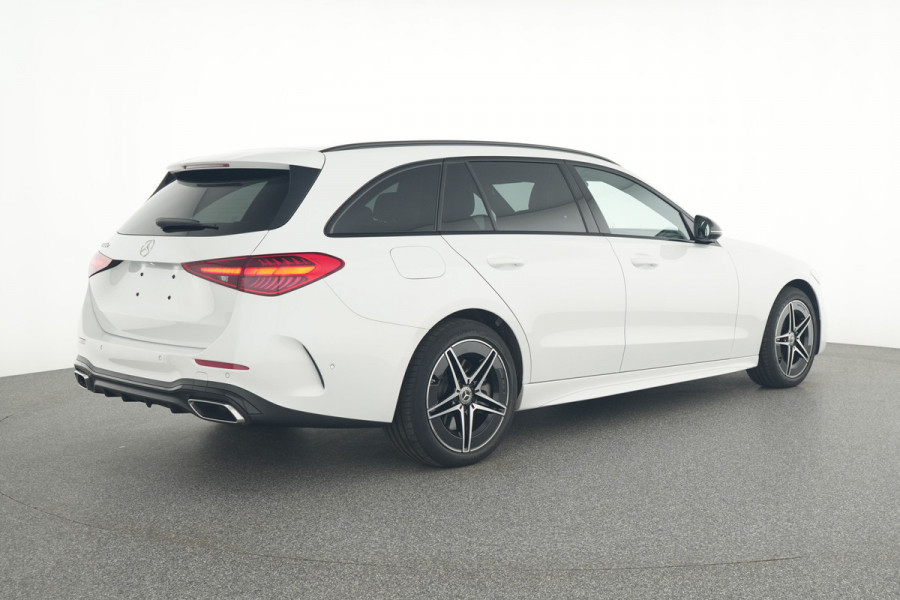 Mercedes-Benz C-Klasse Estate 300 e AMG Plug-In Hybride | AMG Line | Night Pakket | Trekhaak | Panorama Schuif-Kanteldak | Keyless-Go | Inclusief 24 maanden MB Certified garantie voor Europa.