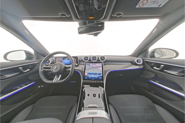 Mercedes-Benz C-Klasse Estate 300 e AMG Plug-In Hybride | AMG Line | Night Pakket | Trekhaak | Panorama Schuif-Kanteldak | Keyless-Go | Inclusief 24 maanden MB Certified garantie voor Europa.