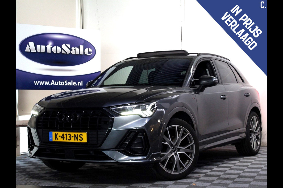 Audi Q3 35 TFSI S-Edition AUT NAP PANO CARPLAY VIRTUAL LEDER '21