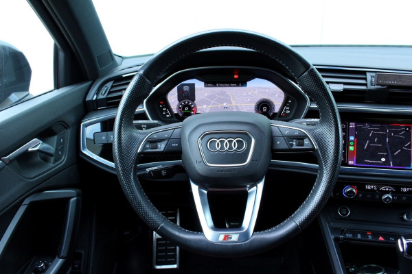 Audi Q3 35 TFSI S-Edition AUT NAP PANO CARPLAY VIRTUAL LEDER '21